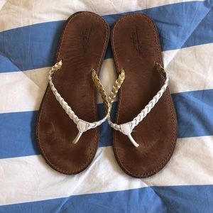 American Eagle Braided Flip Flops